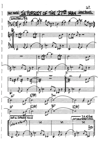 The Real Book of Jazz In Pursuit Of The 27th Man score for Trumpet