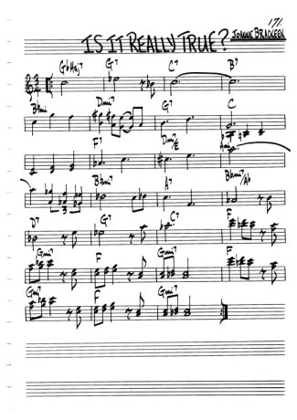 The Real Book of Jazz  score for Clarinet (C)