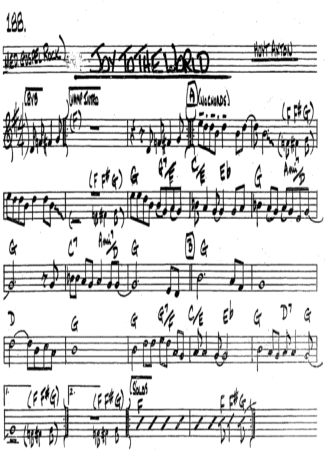 The Real Book of Jazz  score for Clarinet (Bb)