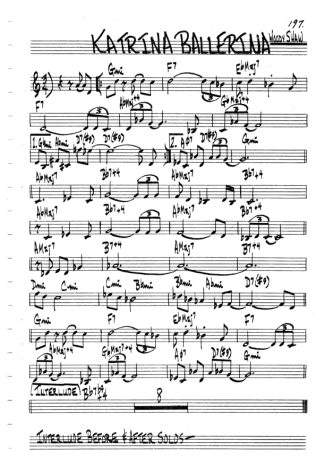 The Real Book of Jazz  score for Clarinet (C)