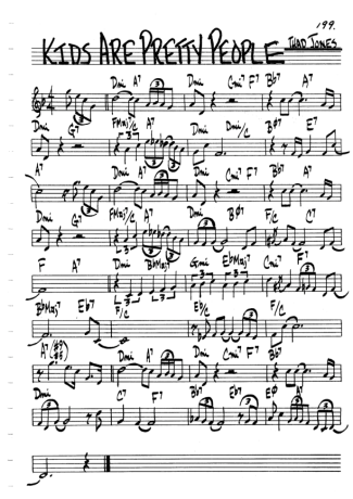 The Real Book of Jazz  score for Clarinet (C)