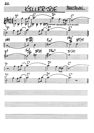 The Real Book of Jazz  score for Clarinet (Bb)