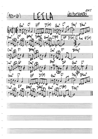 The Real Book of Jazz Leila score for Harmonica