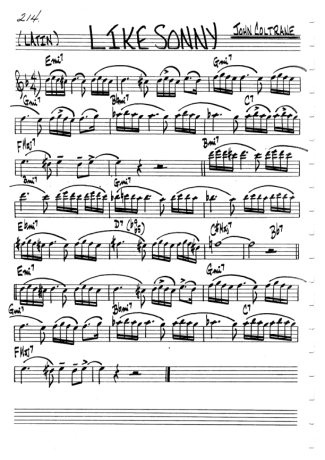 The Real Book of Jazz  score for Clarinet (C)