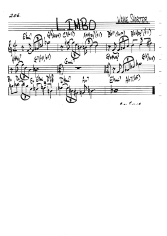 The Real Book of Jazz  score for Clarinet (C)