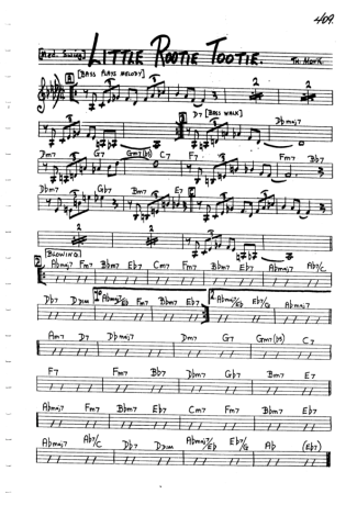 The Real Book of Jazz  score for Clarinet (C)