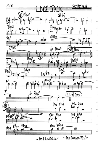 The Real Book of Jazz  score for Clarinet (C)