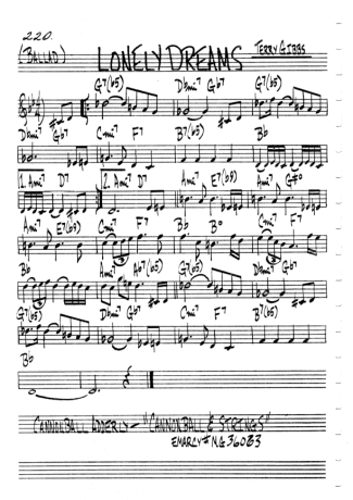 The Real Book of Jazz  score for Clarinet (C)