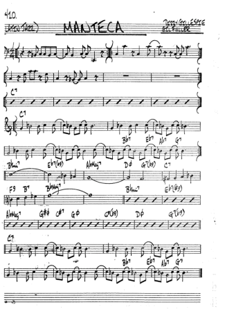 The Real Book of Jazz  score for Trumpet