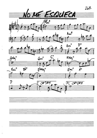 The Real Book of Jazz  score for Alto Saxophone