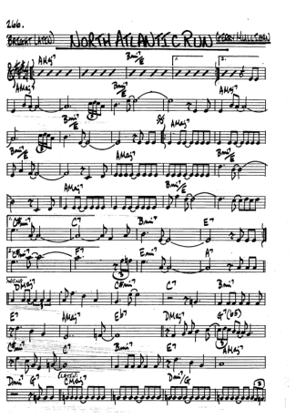 The Real Book of Jazz North Atlantic Run score for Tenor Saxophone Soprano (Bb)