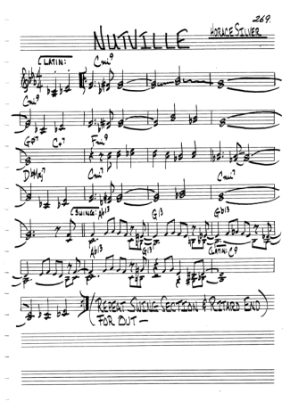 The Real Book of Jazz  score for Flute