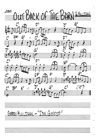 The Real Book of Jazz  score for Flute