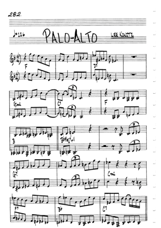 The Real Book of Jazz Palo Alto score for Clarinet (C)