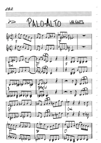 The Real Book of Jazz  score for Keyboard