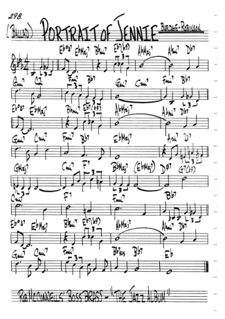 The Real Book of Jazz  score for Clarinet (C)