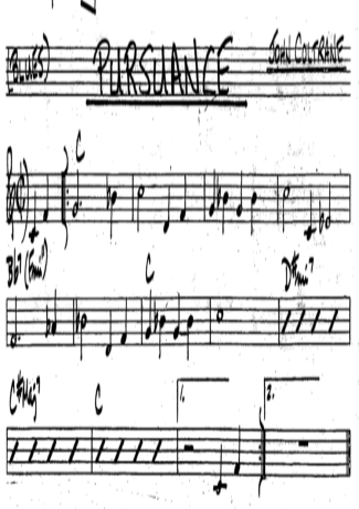 The Real Book of Jazz Pursuance score for Clarinet (Bb)