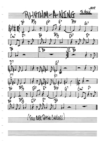 The Real Book of Jazz  score for Clarinet (C)