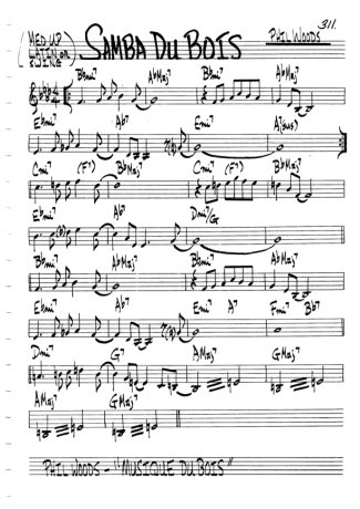 The Real Book of Jazz  score for Clarinet (C)