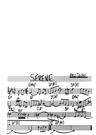 The Real Book of Jazz  score for Clarinet (C)