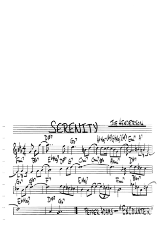 The Real Book of Jazz  score for Clarinet (C)