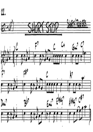 The Real Book of Jazz Short Stop score for Trumpet