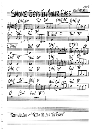 The Real Book of Jazz  score for Clarinet (C)