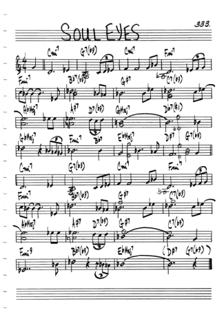 The Real Book of Jazz  score for Clarinet (C)