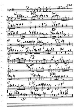 The Real Book of Jazz  score for Clarinet (C)