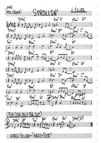 The Real Book of Jazz  score for Clarinet (C)