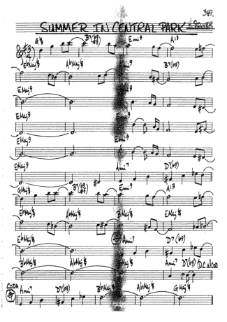 The Real Book of Jazz  score for Clarinet (Bb)