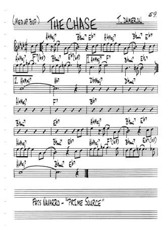 The Real Book of Jazz The Chase score for Clarinet (C)