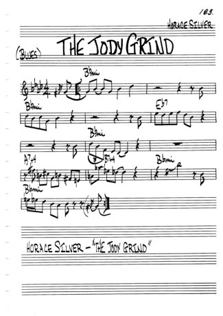 The Real Book of Jazz  score for Clarinet (C)