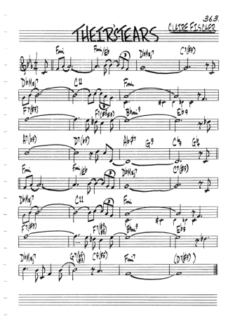 The Real Book of Jazz  score for Clarinet (C)