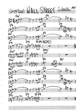 The Real Book of Jazz  score for Violin