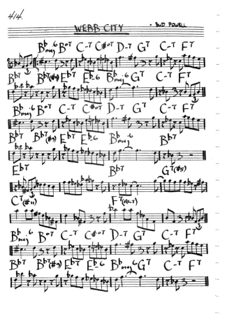 The Real Book of Jazz Wear City score for Keyboard
