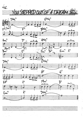 The Real Book of Jazz You Stepped Out Of A Dream score for Clarinet (Bb)