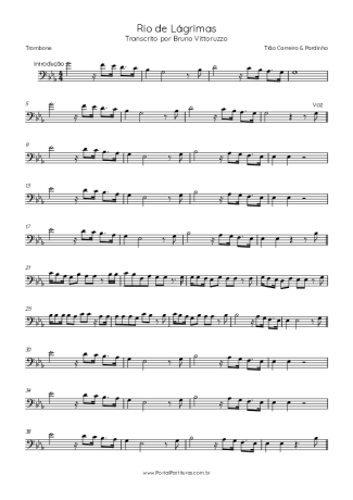 Score for Trombone