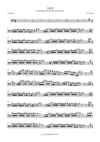 Score for Trombone