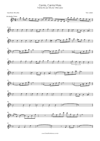 Score for Alto Saxophone