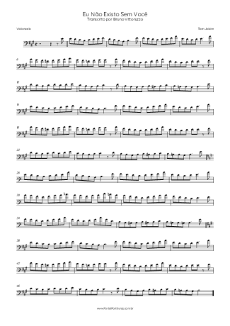 Score for Cello