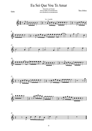 Tom Jobim  score for Harmonica
