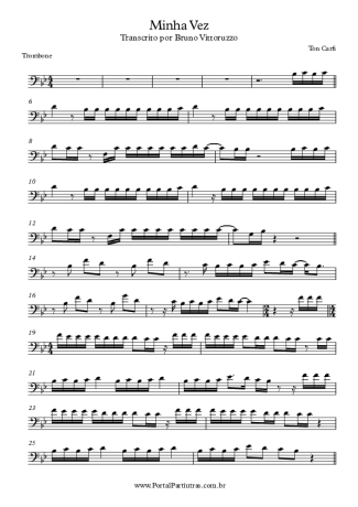 Ton Carfi  score for Trombone