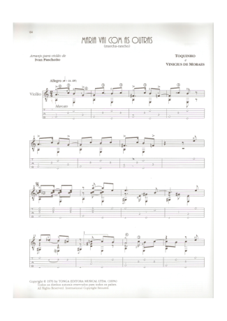 Toquinho  score for Acoustic Guitar