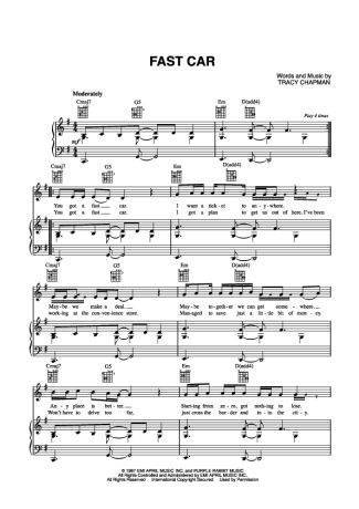 Score for Piano