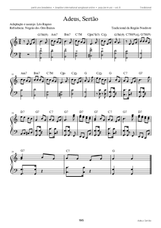 Tradicional  score for Accordion