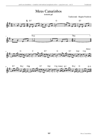 Tradicional  score for Accordion