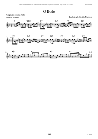 Tradicional  score for Accordion