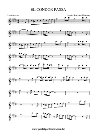 Score for Alto Saxophone