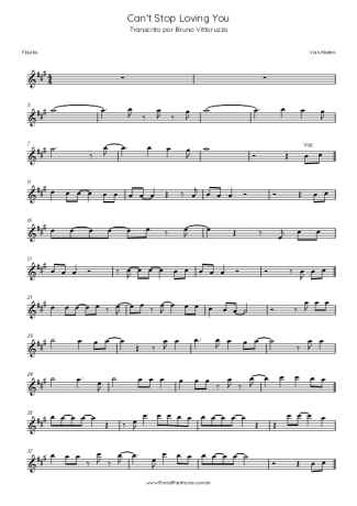 Van Halen  score for Flute